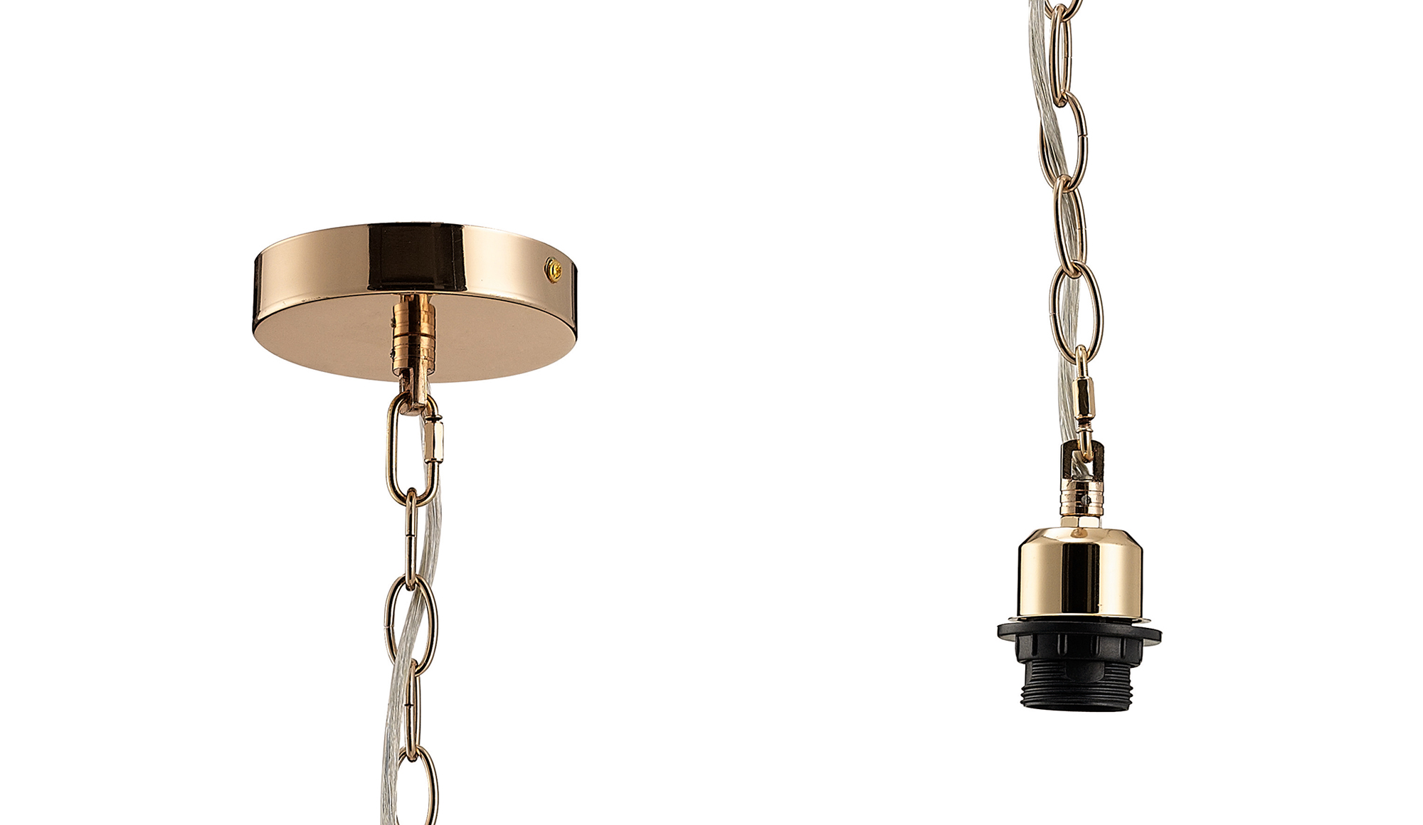 Kudo French Gold Ceiling Lights Diyas Single Pendant